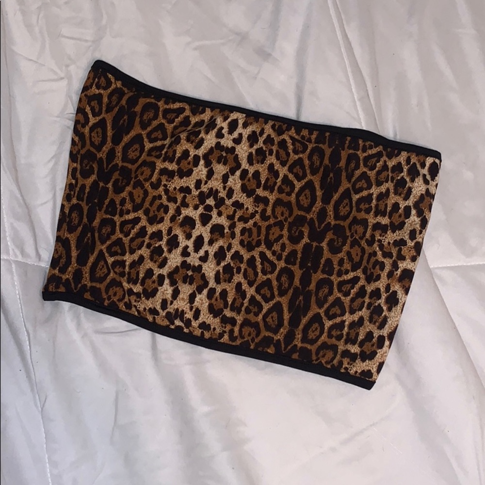 NWT cheetah tube top🤍